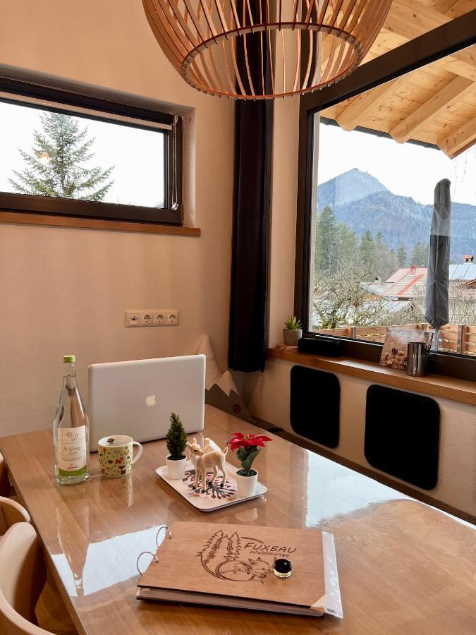 ルーポルディング Fuxbau Waldlounge Inklusive Chiemgaukarteヴィラ エクステリア 写真
