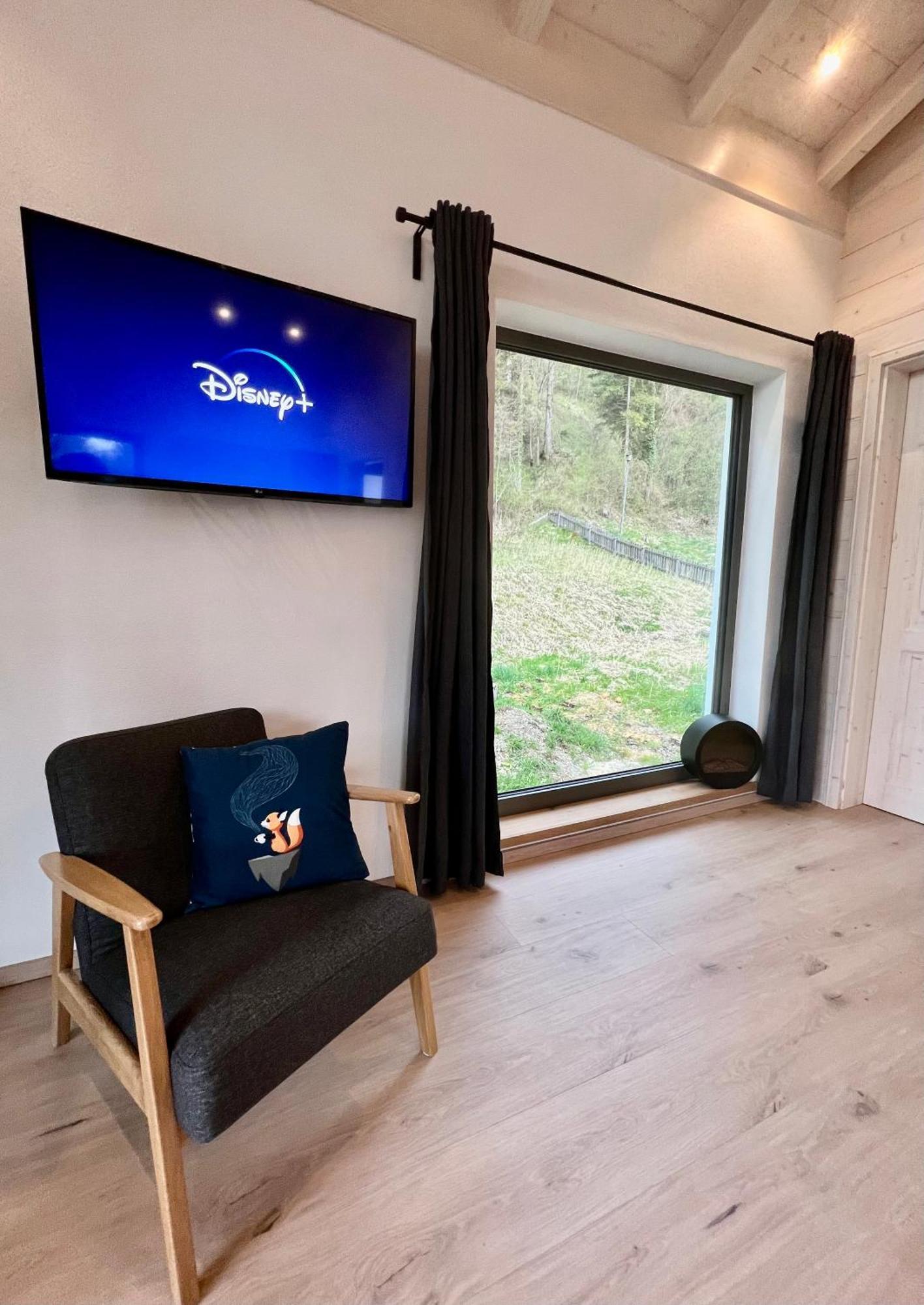 ルーポルディング Fuxbau Waldlounge Inklusive Chiemgaukarteヴィラ エクステリア 写真